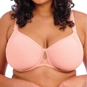 Elomi Charley Spacer T-Shirt Bra in Ballet Pink - UK 42F